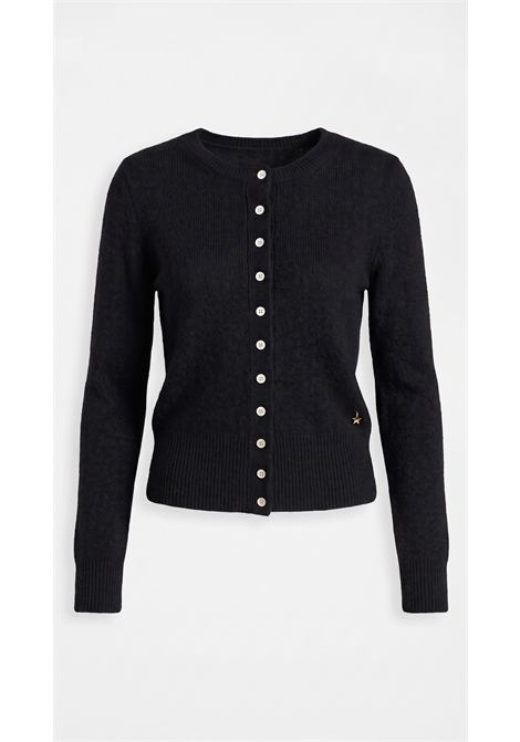 Des Petits Hauts Women's Betty Black Fitted Superfine Alpaca Cardigan Des Petits Hauts |  | 1H26003809000
